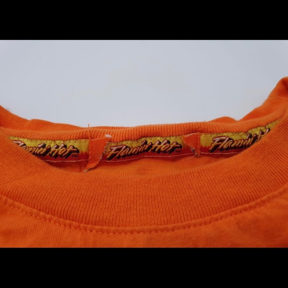 Flamin Hot π₯ Cheetos CROP TOP RARE Size MEDIUM . - Picture 3 of 9